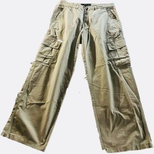 {ECKÓ UNLTD} sz 36 TAN CARGO PANTS